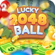 Скачать Lucky 2048 Ball Взломанная [MOD Много монет] и [MOD Меню] на Андроид