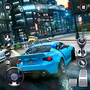 Скачать Driving Real Race City 3D Взломанная [MOD Бесконечные деньги] и [MOD Меню] на Андроид