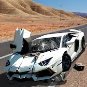 Скачать Driving Simulator: Car Crash Взломанная [MOD Много монет] и [MOD Меню] на Андроид