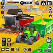 Скачать трактор комбайн фермер Взломанная [MOD Всё открыто] и [MOD Меню] на Андроид