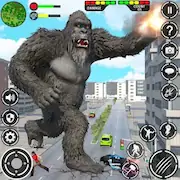 Скачать Angry Gorilla: City Rampage Взломанная [MOD Много монет] и [MOD Меню] на Андроид