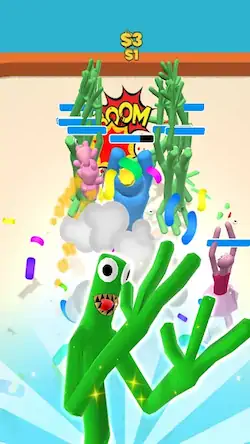 Скачать Super Monster: Rainbow Friends Взломанная [MOD Всё открыто] APK на Андроид