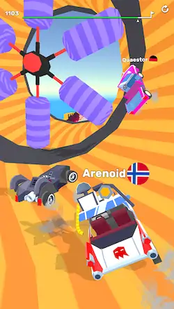 Скачать Ramp Racing 3D — Гонки и трюки Взломанная [MOD Unlocked] APK на Андроид