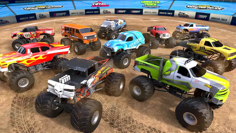 Скачать 4x4 Monster Truck Racing Games Взломанная [MOD Всё открыто] APK на Андроид