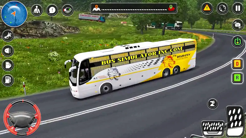 Скачать Внедорожная автобусная игра 3d Взломанная [MOD Бесконечные монеты] APK на Андроид