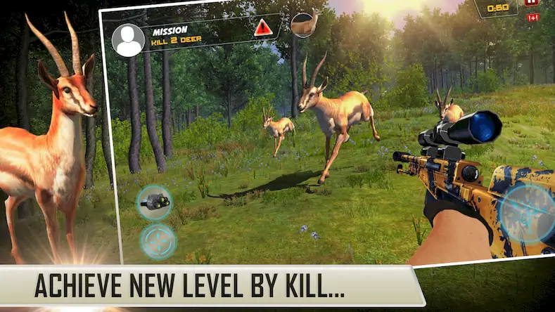 Скачать Охота на Животных Снайперский Взломанная [MOD Unlocked] APK на Андроид