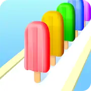 Скачать Popsicle Stack Взломанная [MOD Много монет] и [MOD Меню] на Андроид