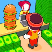 Скачать My Burger Shop Games Взломанная [MOD Много денег] и [MOD Меню] на Андроид