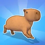 Скачать Capybara Rush Взломанная [MOD Много денег] и [MOD Меню] на Андроид