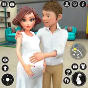Скачать игра беременная мать жизнь Взломанная [MOD Бесконечные монеты] и [MOD Меню] на Андроид