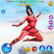 Скачать Fighting Games: Kung fu Master Взломанная [MOD Много монет] и [MOD Меню] на Андроид