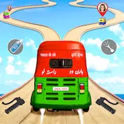 Скачать Tuk Tuk Auto Rickshaw Games 3D Взломанная [MOD Бесконечные деньги] и [MOD Меню] на Андроид