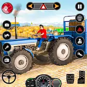 Скачать Farming Games: Tractor Farmer Взломанная [MOD Много монет] и [MOD Меню] на Андроид