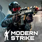 Скачать Modern Strike Online：FPS Шутер Взломанная [MOD Бесконечные деньги] и [MOD Меню] на Андроид