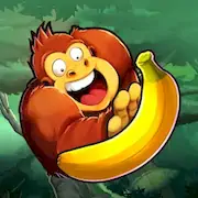 Скачать Banana Kong Взломанная [MOD Много монет] и [MOD Меню] на Андроид