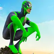 Скачать Rope Frog Ninja Hero Car Vegas Взломанная [MOD Unlocked] и [MOD Меню] на Андроид