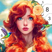 Скачать Girls Paint by Number Coloring Взломанная [MOD Unlocked] и [MOD Меню] на Андроид