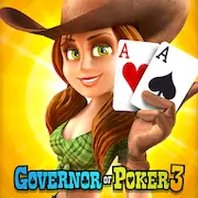 Скачать Губернатор Покера 3 Техас Взломанная [MOD Много монет] и [MOD Меню] на Андроид