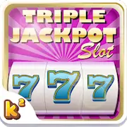 Скачать Triple Jackpot - Slot Machine Взломанная [MOD Много монет] и [MOD Меню] на Андроид