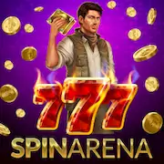 Скачать SpinArena Online Casino Slots Взломанная [MOD Бесконечные монеты] и [MOD Меню] на Андроид