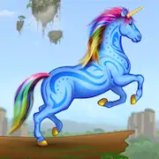 Скачать Unicorn Dash: Magical Run Взломанная [MOD Бесконечные монеты] и [MOD Меню] на Андроид