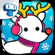 Скачать Reindeer Evolution: Idle Game Взломанная [MOD Всё открыто] и [MOD Меню] на Андроид