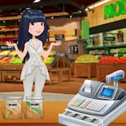Скачать покупка девушка в супермаркете Взломанная [MOD Много денег] и [MOD Меню] на Андроид