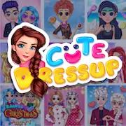 Скачать Cute Dressup: Games for Girls Взломанная [MOD Бесконечные монеты] и [MOD Меню] на Андроид