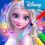 Скачать Disney: мир раскрасок Взломанная [MOD Unlocked] и [MOD Меню] на Андроид