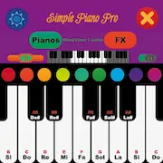 Скачать Simple Piano Pro Взломанная [MOD Unlocked] и [MOD Меню] на Андроид