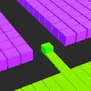 Скачать Color Fill 3D: Кубики Взломанная [MOD Много монет] и [MOD Меню] на Андроид