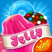Скачать Candy Crush Jelly Saga Взломанная [MOD Бесконечные деньги] и [MOD Меню] на Андроид
