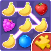 Скачать Jigsaw: Fruit Link Blast Взломанная [MOD Много денег] и [MOD Меню] на Андроид