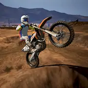 Скачать Dirt MX Bikes KTM Motocross 3D Взломанная [MOD Бесконечные монеты] и [MOD Меню] на Андроид