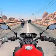 Скачать Traffic Bike Driving Simulator Взломанная [MOD Бесконечные монеты] и [MOD Меню] на Андроид