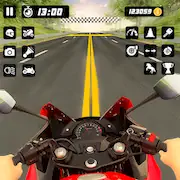 Скачать Moto Traffic Bike Race Game 3d Взломанная [MOD Бесконечные деньги] и [MOD Меню] на Андроид