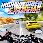 Скачать Highway Rider Extreme - 3D Mot Взломанная [MOD Бесконечные монеты] и [MOD Меню] на Андроид