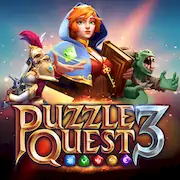 Скачать Puzzle Quest 3 - Match 3 RPG Взломанная [MOD Много денег] и [MOD Меню] на Андроид