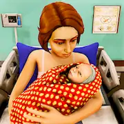 Скачать Virtual Pregnant Mom Baby Care Взломанная [MOD Бесконечные монеты] и [MOD Меню] на Андроид