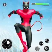 Скачать Spider Rope Hero - Flying Hero Взломанная [MOD Всё открыто] и [MOD Меню] на Андроид