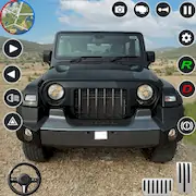 Скачать Jeep Driving Simulator offRoad Взломанная [MOD Бесконечные деньги] и [MOD Меню] на Андроид