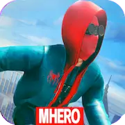 Скачать Super city Hero:Spider Game Взломанная [MOD Много монет] и [MOD Меню] на Андроид