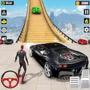 Скачать GT Car Stunt Race: Mega Ramps Взломанная [MOD Бесконечные деньги] и [MOD Меню] на Андроид