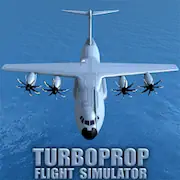 Скачать Turboprop Flight Simulator Взломанная [MOD Много денег] и [MOD Меню] на Андроид