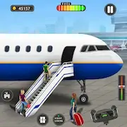 Скачать Flight Simulator - Plane Games Взломанная [MOD Бесконечные деньги] и [MOD Меню] на Андроид