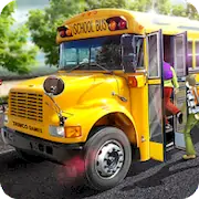 Скачать Школьный автобус 16 Взломанная [MOD Много монет] и [MOD Меню] на Андроид