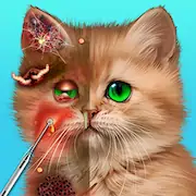 Скачать Virtual Cat ASMR Spa Makeover Взломанная [MOD Много монет] и [MOD Меню] на Андроид
