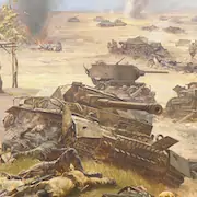 Скачать WWII Tank Commander Взломанная [MOD Много монет] и [MOD Меню] на Андроид