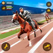 Скачать лошадь гоночный игры 3д Взломанная [MOD Всё открыто] и [MOD Меню] на Андроид