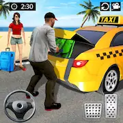 Скачать симулятор такси 3d: игра такси Взломанная [MOD Много денег] и [MOD Меню] на Андроид